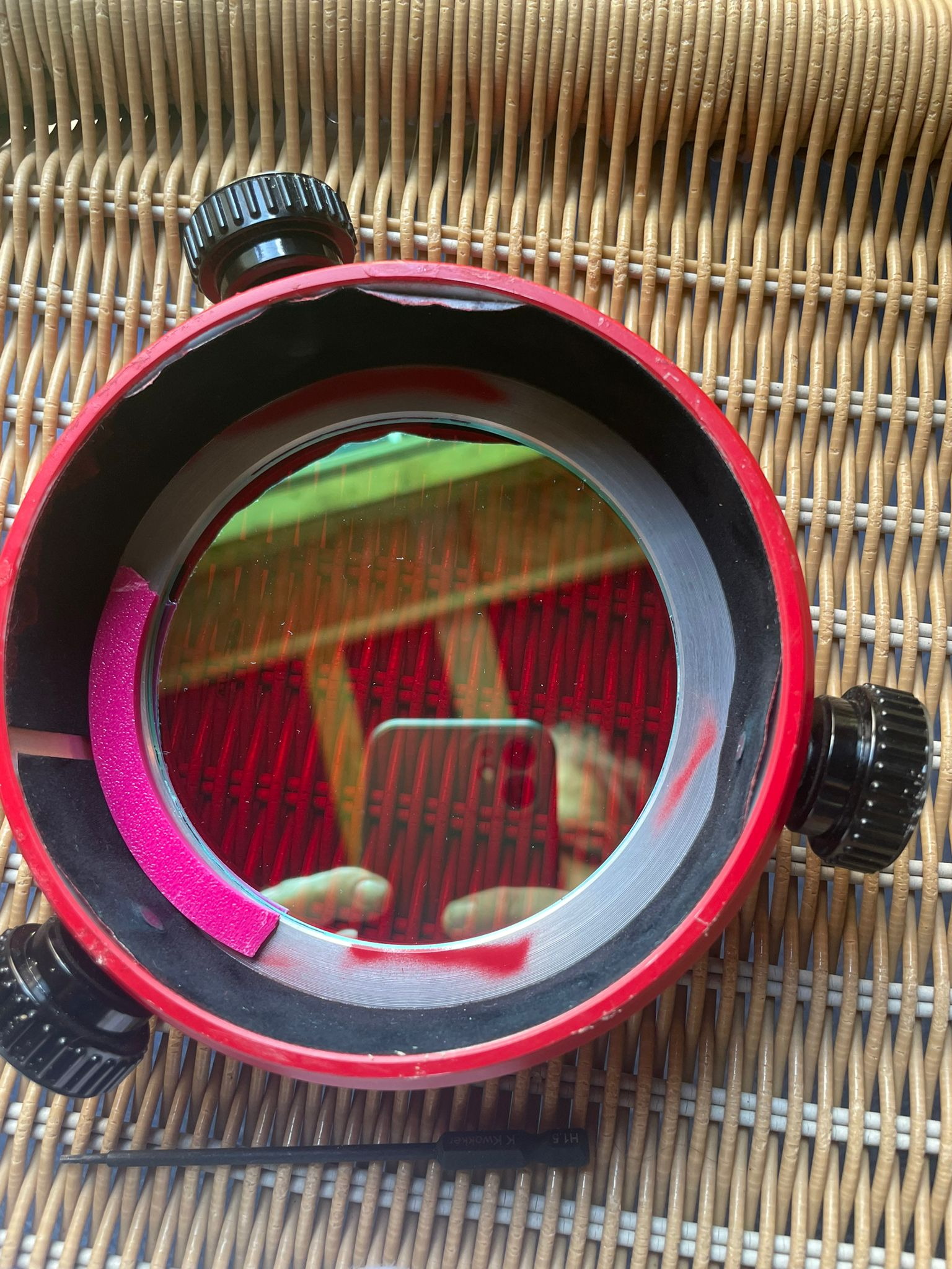 D-ERF leicht verkippt für mehr Kontrast