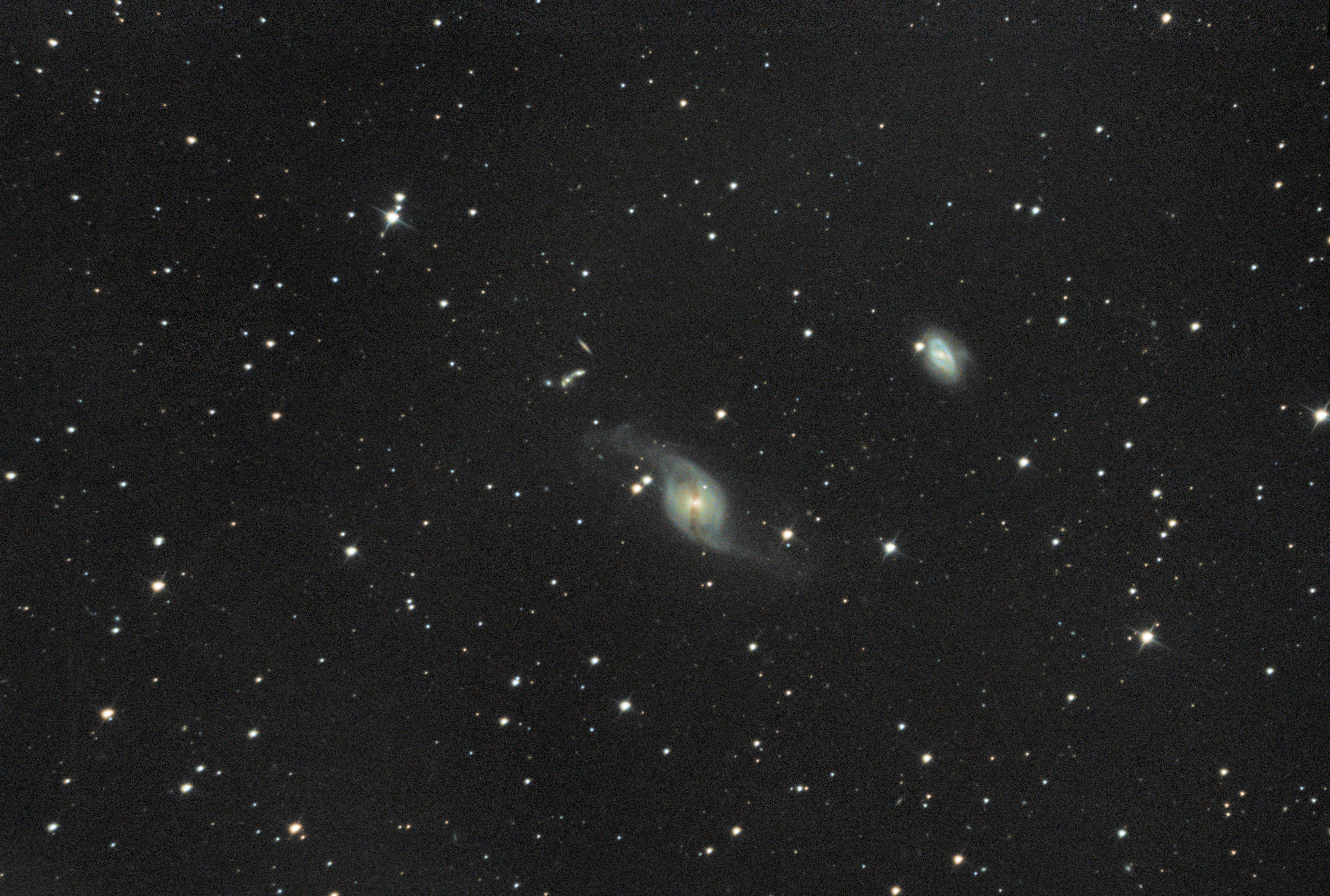 NGC 3718 Peculiar Galaxy