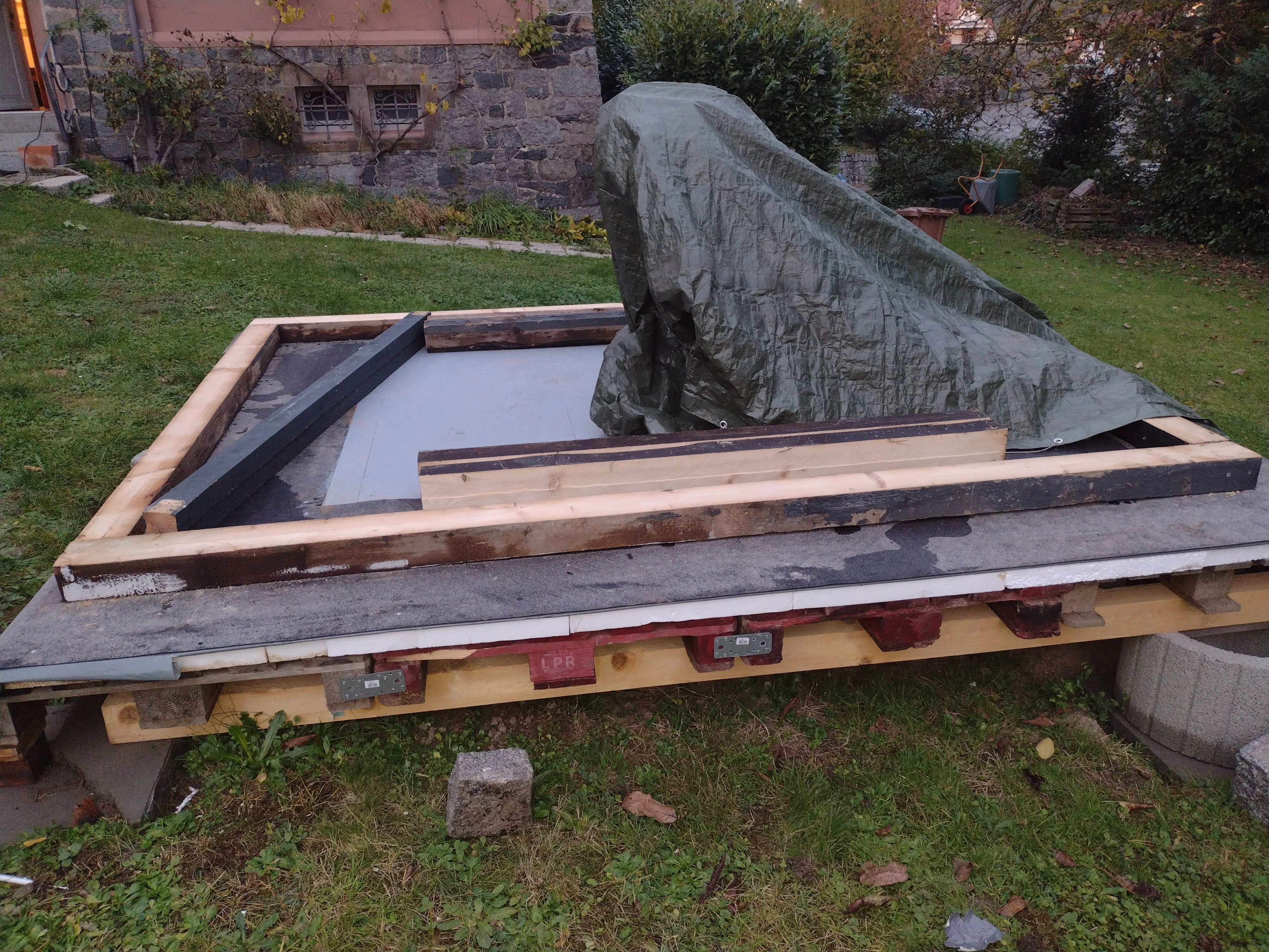 Bau Hütte Phase 1 Bild 04