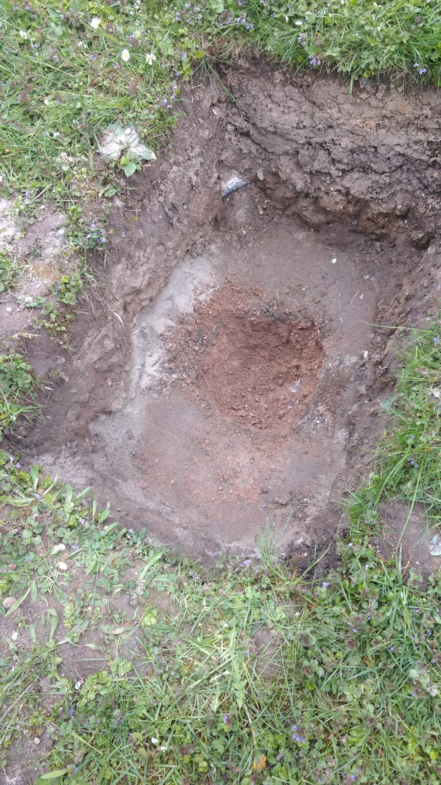 Fünftes Fundamentloch