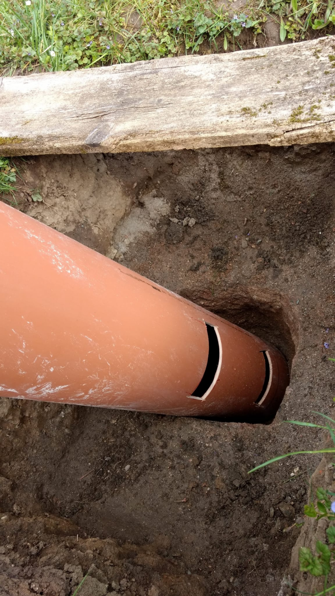 Abschluss Rohrsystem