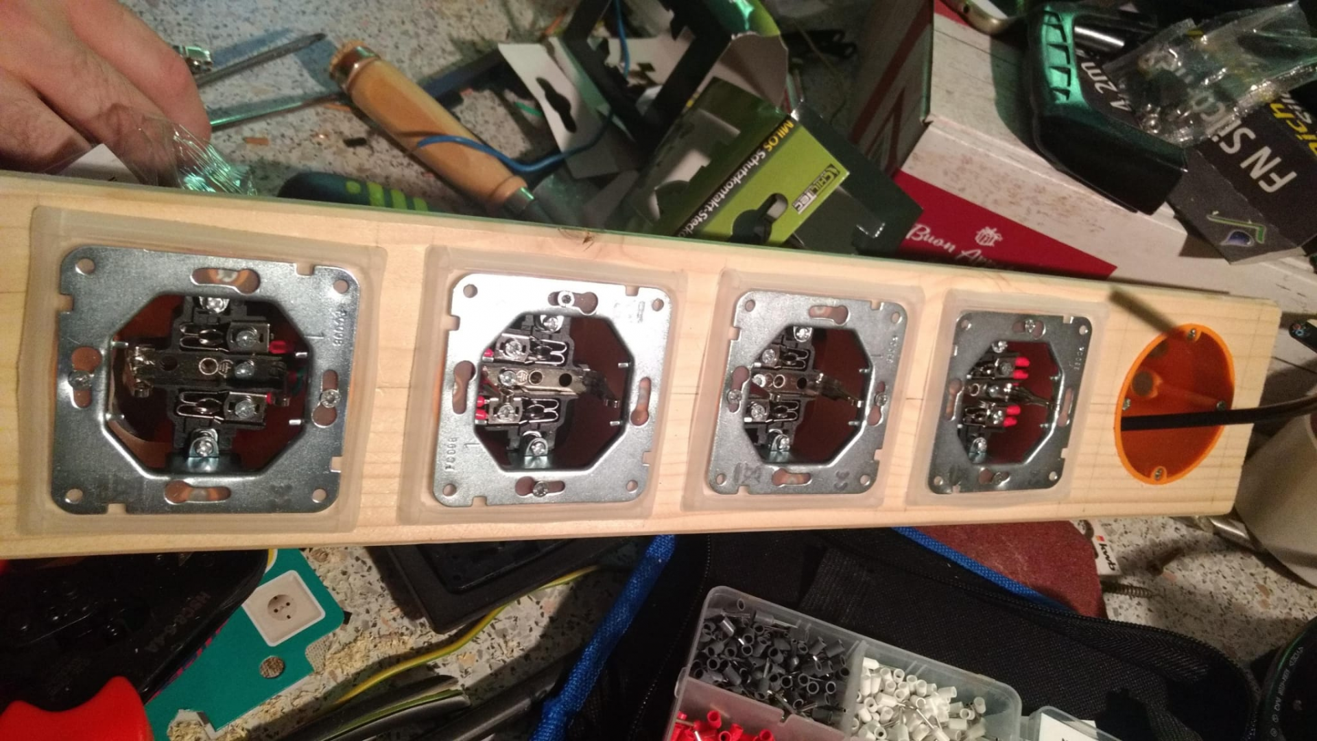 Zweite Elektroinstallation