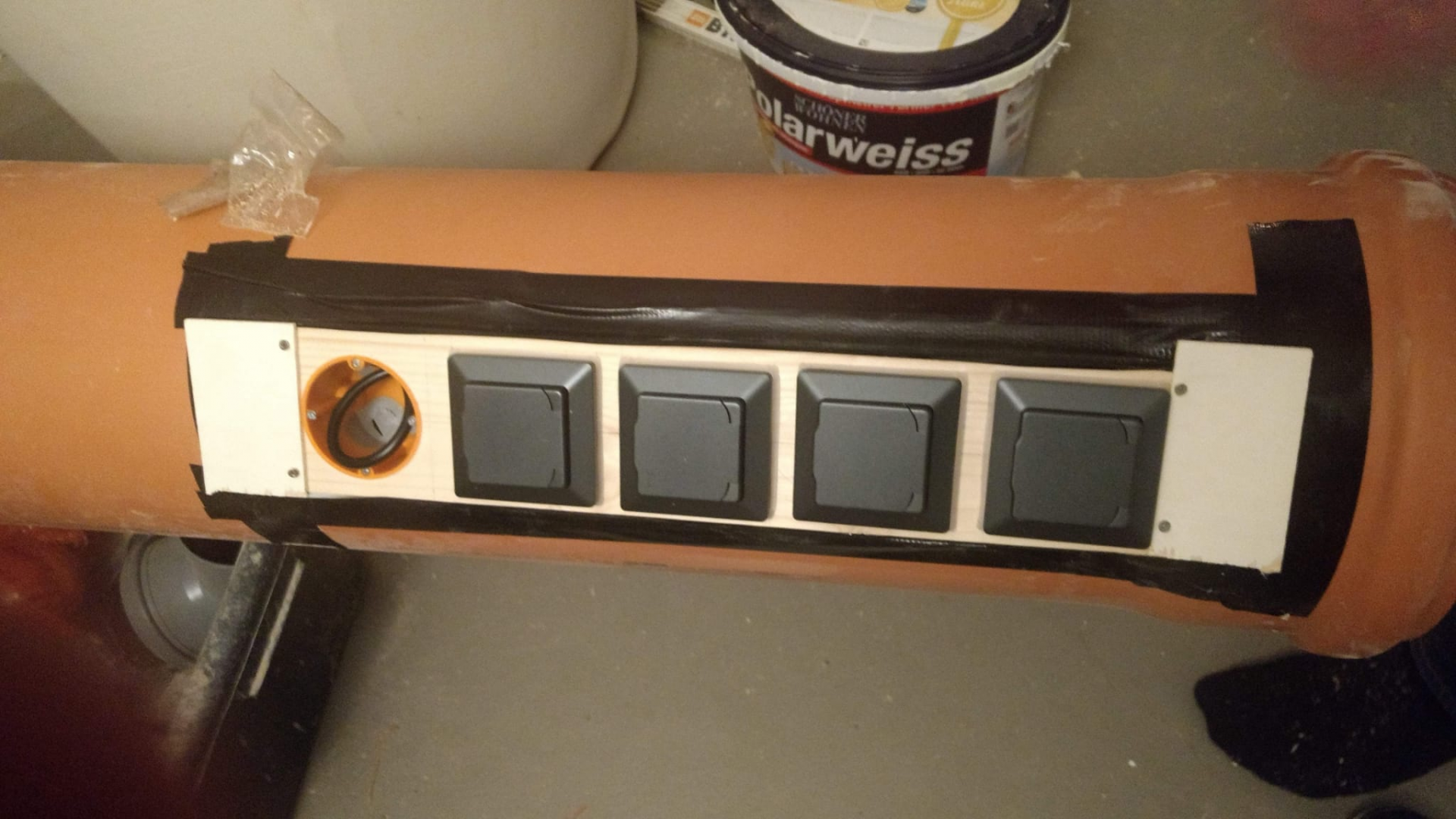 Abschluss Elektroarbeiten